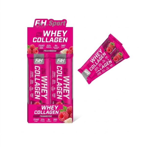 Whey Collagen Bar – 20 Unités